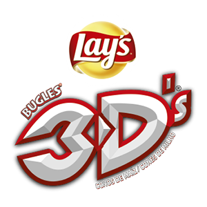 Logo Lay's Bugles 3D's