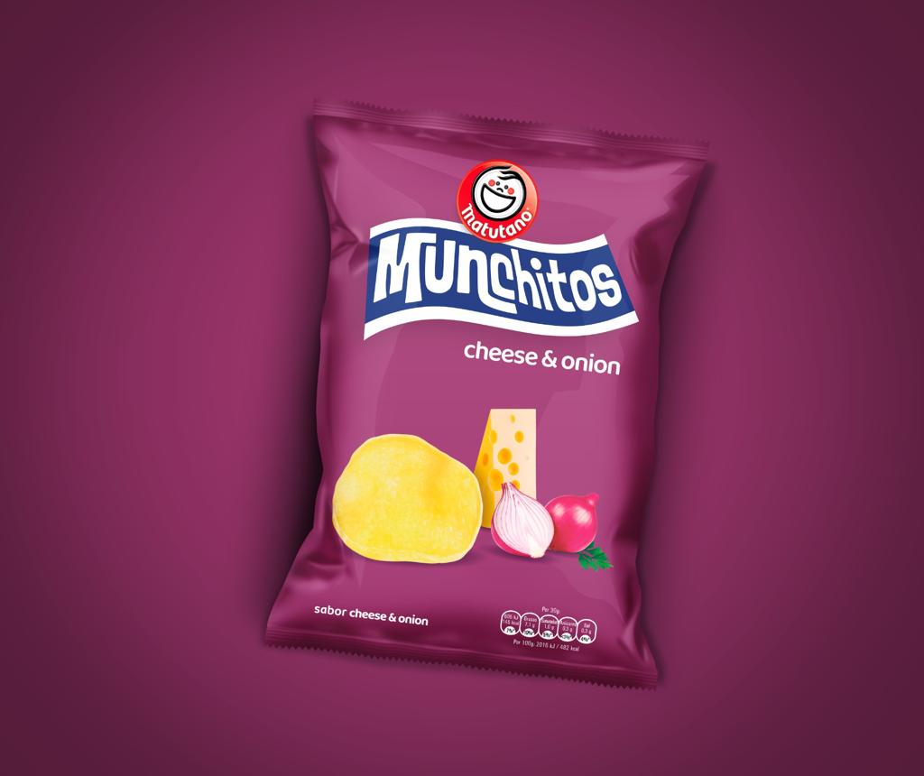 Nuevo diseño de Munchitos Cheese & Onion