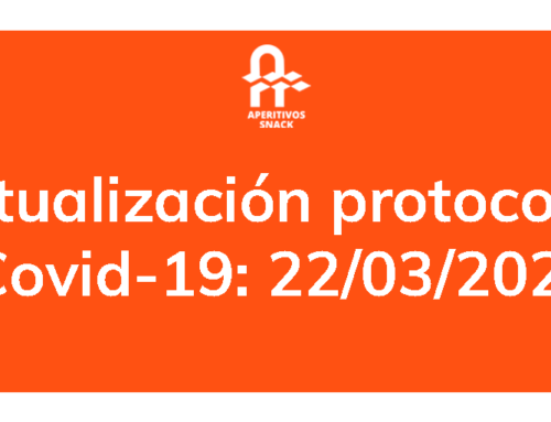 Actualización protocolos Covid-19: 22/03/2021