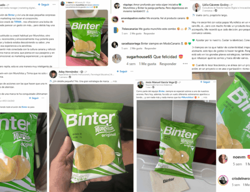 La colaboración entre Munchitos y Binter conquista las redes sociales