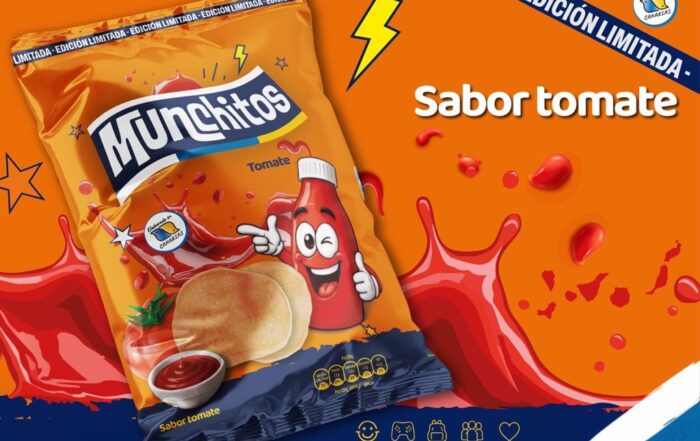 Munchitos Tomate, un nuevo sabor que despierta recuerdos de siempre